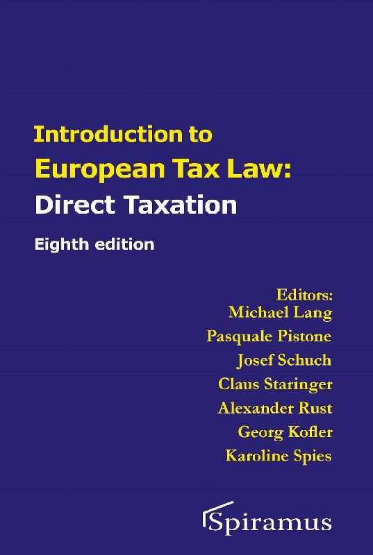 Introduction to European Tax Law