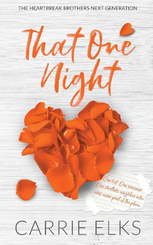 That One Night - Alternative Cover Edition