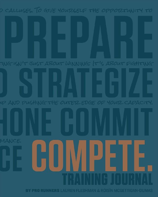 Compete Training Journal (Tangerine Edition)