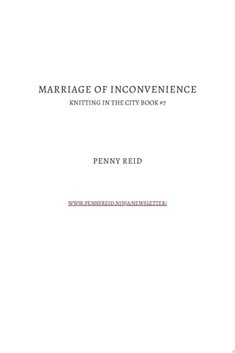 Marriage of Inconvenience: A Marriage of Convenience Romance (Knitting in the City Book 7)