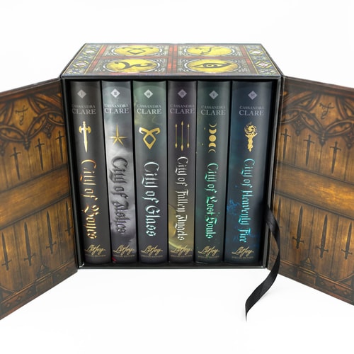 Annotated The Mortal Instruments Box Set of 6 | Litjoy Special Edition Series | City of Bones, City of Ashes, City of Glass, City of Lost Soul, City of Fallen Angels, City of Heavenly Fire