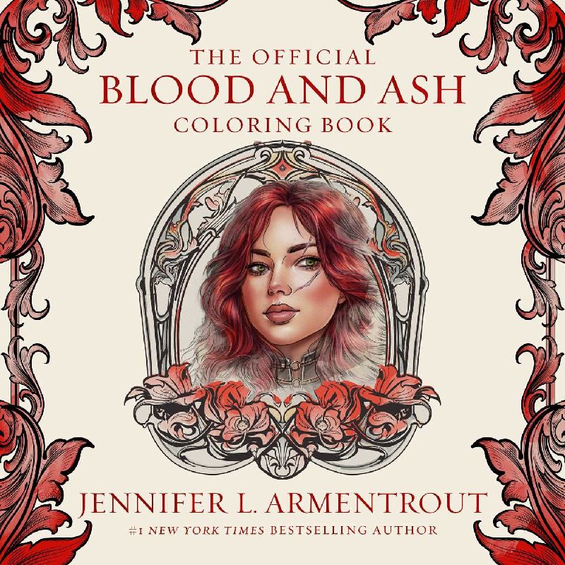 The Official Blood and Ash Coloring Book