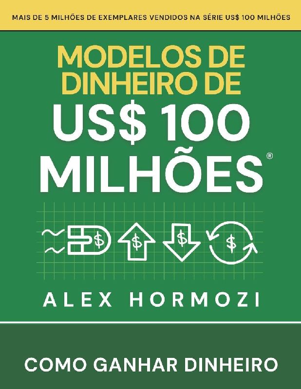 Modelos de dinheiro de US$ 100 milhões