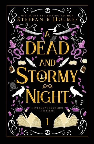 A Dead and Stormy Night: Luxe paperback edition (Nevermore Bookshop Mysteries: Luxe Paperback Editions, Band 1)