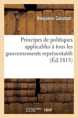 Principes de Politiques Applicables À Tous Les Gouvernements Représentatifs