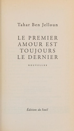 Premier Amour Est Toujours Le Dernier (Points)