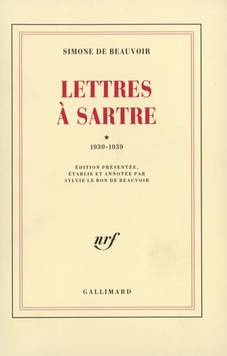 Lettres à Sartre: 1930-1939 (1)