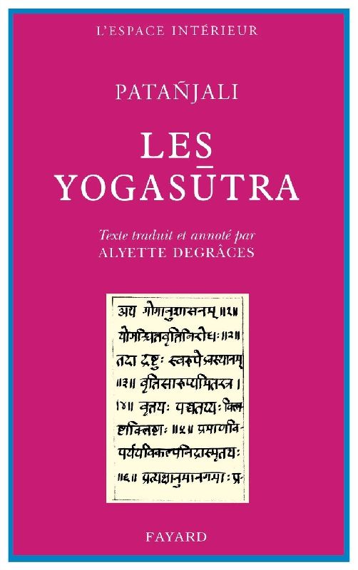 Les Yogasûtra de Patañjali