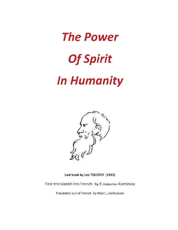 The Power of Spirit in Humanity