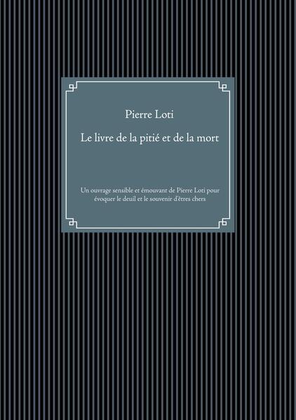 Le livre de la pitié et de la mort
