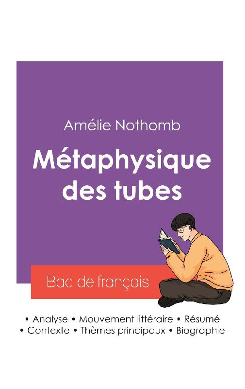 Réussir son Bac de français 2027 : Analyse du roman Métaphysique des tubes de Amélie Nothomb