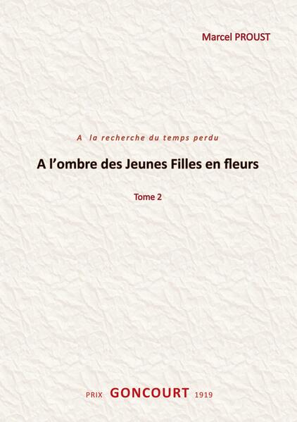 A l'ombre des jeunes filles en fleurs
