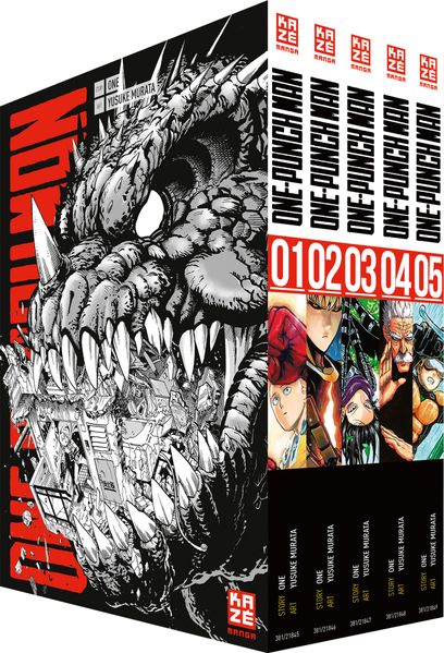 ONE-PUNCH MAN – Band 1-5 im Sammelschuber