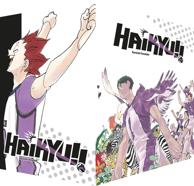 Haikyu!! Sammelbox 4 – Band 31-40 im Schuber