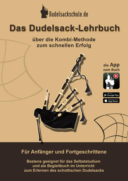Das Dudelsack-Lehrbuch inkl. App-Kooperation (optional)