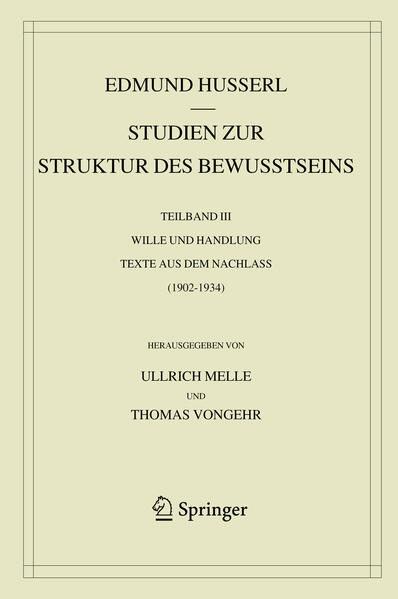 Studien zur Struktur des Bewusstseins