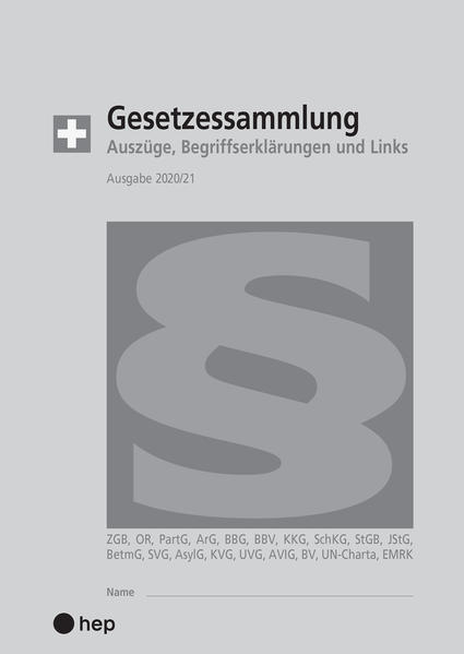 Gesetzessammlung 2020/2021 (Ausgabe A5)