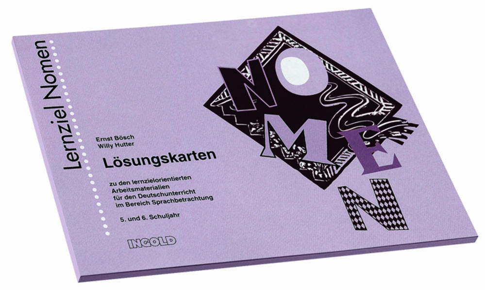 Lernziel Nomen - Lösungskarten