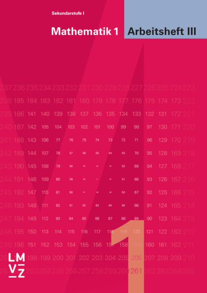 Mathematik 1 Sekundarstufe I | Bisherige Ausgabe / Arbeitsheft III