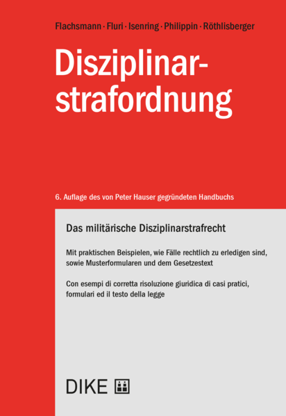 Disziplinarstrafordnung.