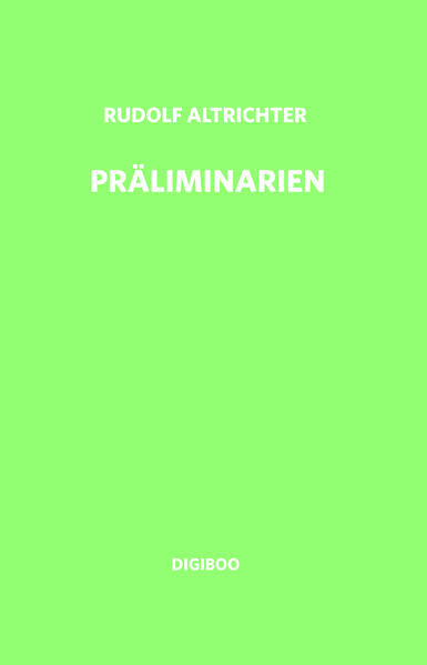 Präliminarien