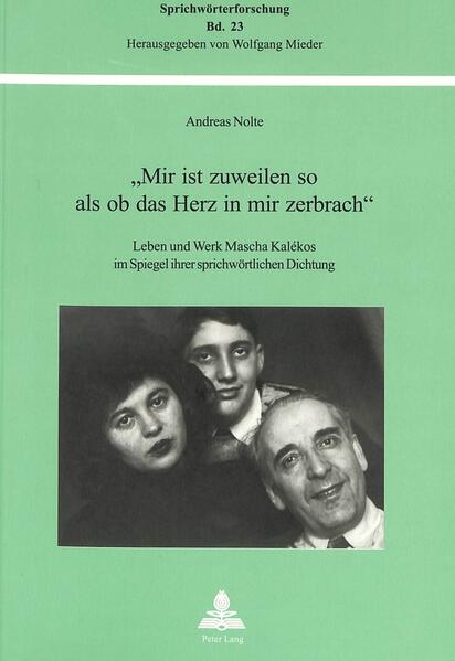 «Mir ist zuweilen so als ob das Herz in mir zerbrach»