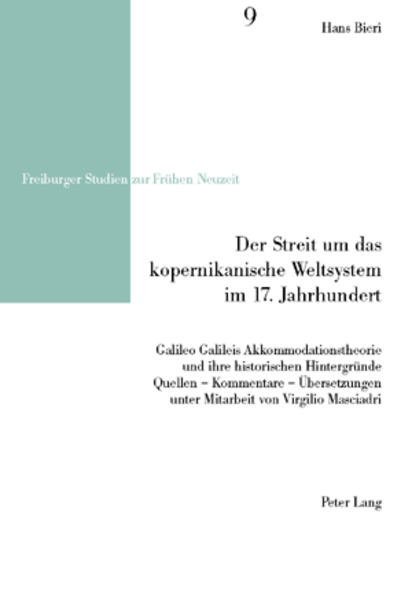 Der Streit um das kopernikanische Weltsystem im 17. Jahrhundert