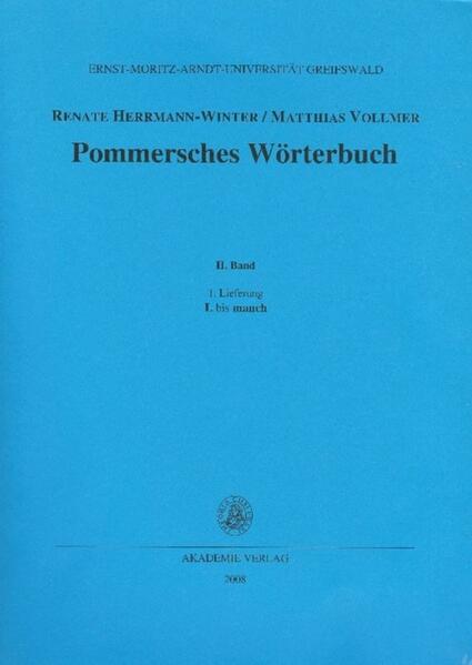 Pommersches Wörterbuch / L bis manch