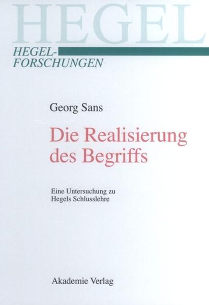 Die Realisierung des Begriffs