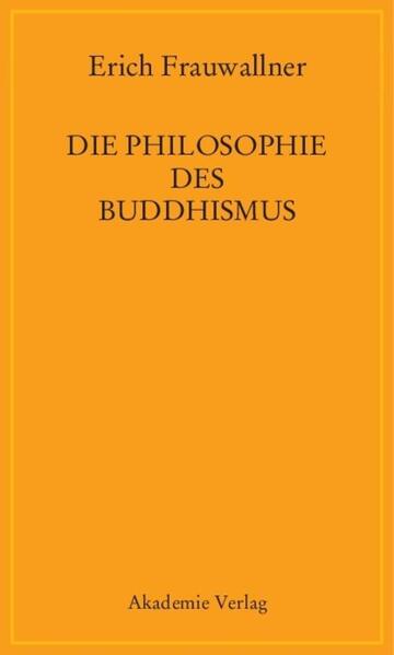 Die Philosophie des Buddhismus