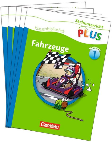 Sachunterricht plus - Grundschule - Klassenbibliothek / Fahrzeuge