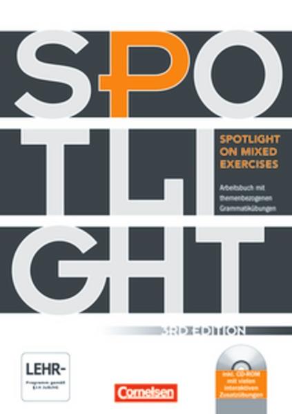 Spotlight on Mixed Exercises - Third Edition / A2-B1 - Arbeitsbuch mit Lösungen und CD-ROM