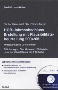 HGB-Jahresabschluss - Erstellung mit Plausibilitätsbeurteilung 2004/05