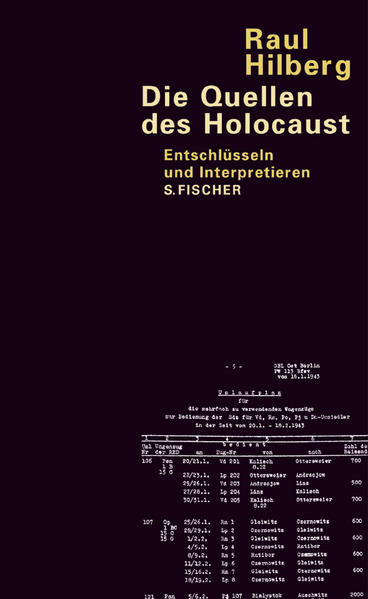 Die Quellen des Holocaust
