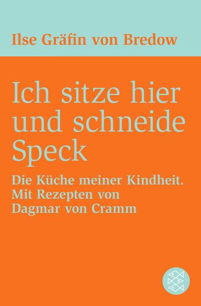 Ich sitze hier und schneide Speck