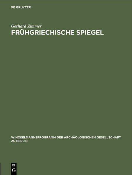 Frühgriechische Spiegel