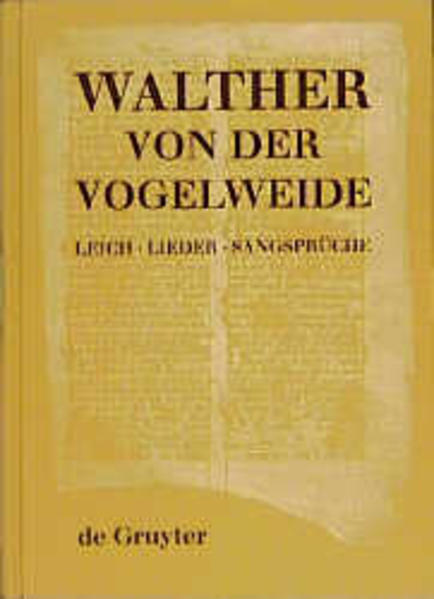 Leich, Lieder, Sangsprüche