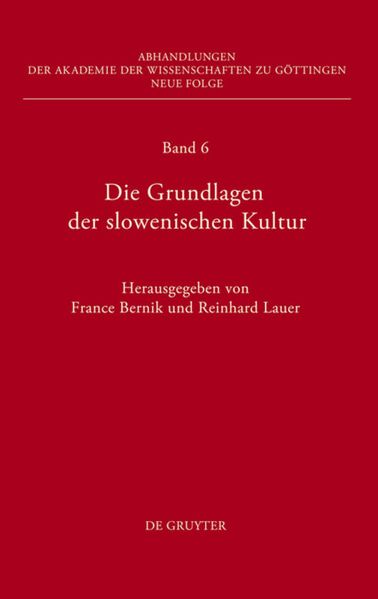 Die Grundlagen der slowenischen Kultur
