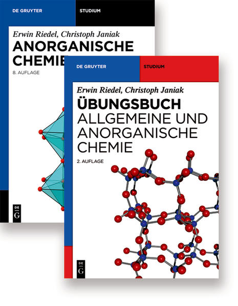 Kombi Anorganische Chemie, 8.A. und Übungsbuch Allgemeine und Anorganische Chemie 2.A.