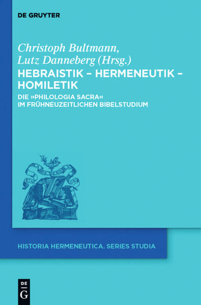 Hebraistik – Hermeneutik – Homiletik