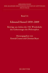 Edmund Husserl 1859–2009