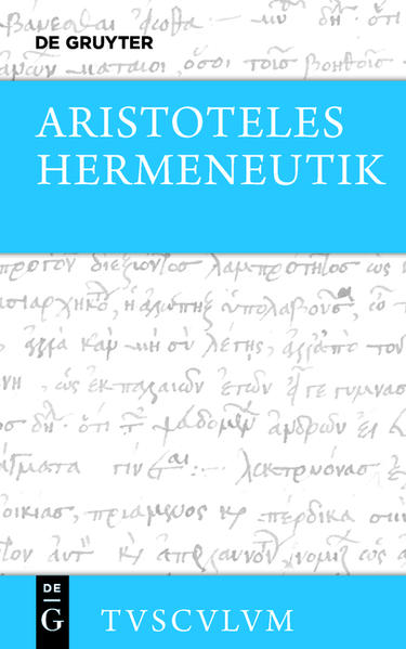 Hermeneutik / Peri hermeneias