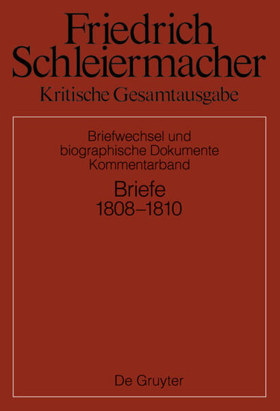 Briefwechsel 1808-1810