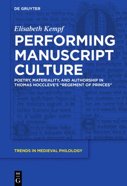 Performing Manuscript Culture
