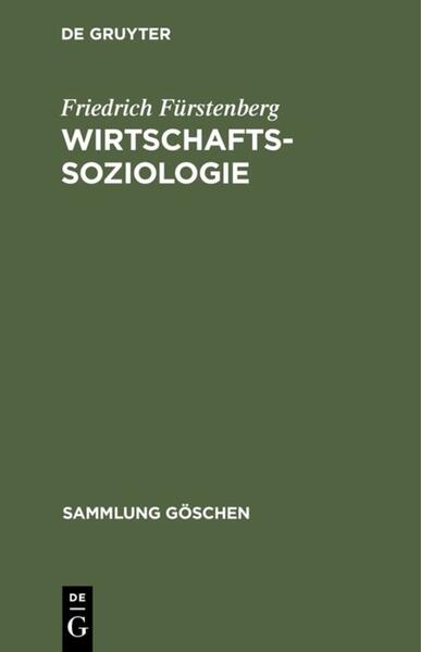 Wirtschaftssoziologie