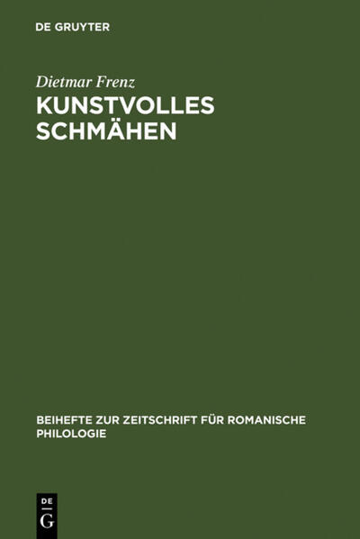 Kunstvolles Schmähen