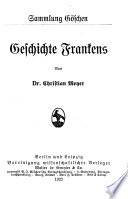 Geschichte Frankens