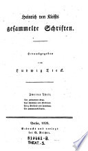Der zerbrochene Krug. Das Käthchen von Heilbronn. Prinz Friedrich von Homburg. Die Herrmannsschlacht