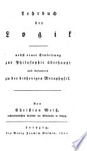 Lehrbuch der Logik