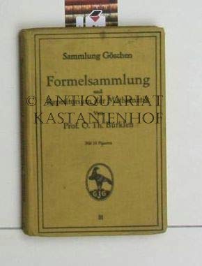 Formelsammlung und Repetitorium der Mathematik